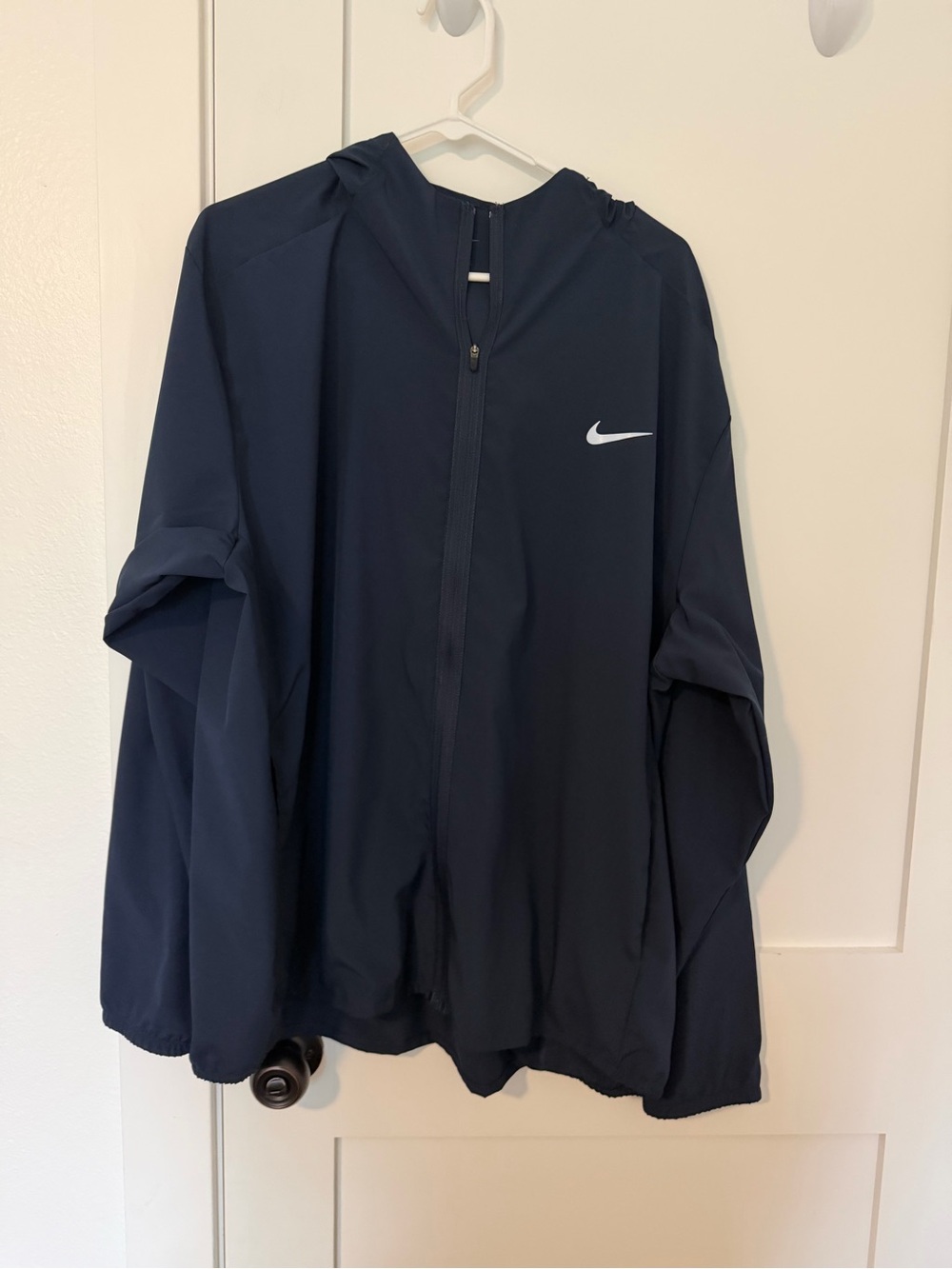 Nike Men’s Navy Full-Zip Hooded Performance Jacket